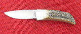 Boker 111006 Gentleman's Pocket Knife Small Stag Lockback Germany