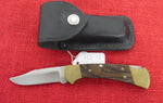 Buck 0112 112 Ranger Knife 1980-1981 Wood Handle 440C Lot#112-12