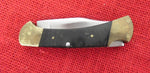 Buck 0112 112 Ranger Knife First Version 1972 Micarta Handle 2 Small Pins 440C Upside Down Stamp Lot#112-2