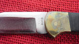 Buck 0112 112 Ranger Knife First Version 1972 Micarta Handle 2 Small Pins 440C Upside Down Stamp Lot#112-2