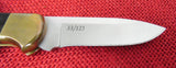 Buck 0112BRSSH 50th Anniversary 112 Ranger Knife 2022 President's Tour CJ Signed Drop Pont USA #33/125 Lot#112-41