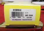 Buck 0112BRSFG 112 Ranger Finger Grooved Knife 50th Anniv Tang Stamp Ebony 420HC USA Lot#112-43
