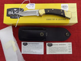 Buck 0112BRS 112 Ranger Knife 50th Anniv Tang Stamp Ebony 420HC USA Lot#112-44