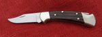 Buck 0112-N4 112 Ranger Knife 1995 Not Satin Finished Nickel Silver Bolsters Wood Handle Lot#112-48