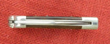 Buck 0112-N4 112 Ranger Knife 1995 Not Satin Finished Nickel Silver Bolsters Wood Handle Lot#112-48