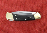Buck 0112 112 Ranger Knife BOS 5160 Carbon Drop Point Charcoal Handle USA Lot#112-49