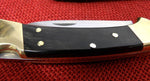 Buck 0112 112 Ranger Knife BOS 5160 Carbon Drop Point Charcoal Handle USA Lot#112-49