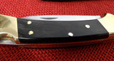 Buck 0112 112 Ranger Knife BOS 5160 Carbon Drop Point Charcoal Handle USA Lot#112-49