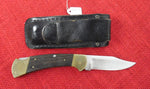 Buck 0112 112 Ranger Knife 2 Dot 1974-1980 Macassar Wood Handle 440C Lot#112-8