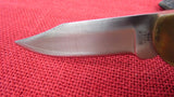 Buck 0112 112 Ranger Knife 2 Dot 1974-1980 Macassar Wood Handle 440C Lot#112-8