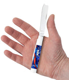 Case 11226 Razor Knife Raz Patriotic Kirinite Handle Red White Blue USA 102005RAZ