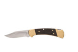 Buck 0112BRS19 112 Ranger Slim Elite Heritage Knife Magnacut Brass Pocket Clip