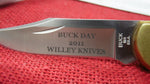 Buck 0112CCSWK 112 Ranger Limited Edition Etched Willey Knives 2011 Checkered Cocobolo #1 of ONLY 50 Made RARE