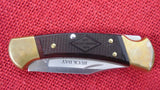 Buck 0112CCSWK 112 Ranger Limited Edition Etched Willey Knives 2011 Checkered Cocobolo #1 of ONLY 50 Made RARE
