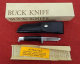 Buck 0116 116 Caper USA Fixed Blade Knife USA Pre 1985 No Date Yellow Box UNUSED Paper Dated 1973 116-15