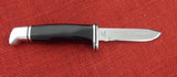 Buck 0116 116 Caper USA Fixed Blade Knife USA Pre 1985 No Date Yellow Box UNUSED Paper Dated 1973 116-15