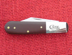 Case 11792 Barlow 2019 Brown Synthetic Smooth Pocket Knife 42009 1/2 SS USA Made