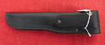 Buck 0118 118 Personal Hunting Knife Pre Date Code 3 Line Stamp 1972-1985 Leather Foldover Sheath USA Made 118-26