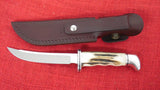 Buck 0118ST 118 Personal Stag Handle Hunting Knife USA Made 2006 #43/1000