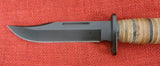 Buck 0119BRS1 119 Brahma Special Stacked Leather Handle Knife 2017 USA Lot#119-81