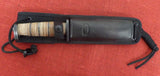 Buck 0119BRS1 119 Brahma Special Stacked Leather Handle Knife 2017 USA Lot#119-81