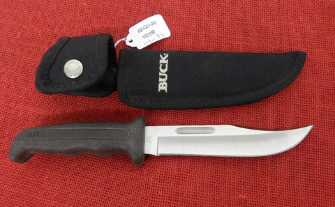Buck 0619 619 Woodsmate Rubber Handle Hunting Knife NO YEAR Mark Size of 119 Special Lot#119-82