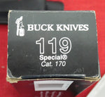 Buck 0119 119 Special Hunting Knife Black Box USA KADE 1996 UNUSED