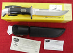 Buck 0119BKS 119 Special 75th Anniversary Hunting Knife Black Leather 2017 USA 119BKS Lot#119-30