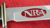 Buck 0120 120 120BRS General Hunting Knife NRA Cutout Blade Charlotte 2010 USA Made UNUSED #78/100 Lot#120-25
