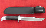 Buck 0120 120 General Fixed Blade Hunting Knife "V" Made 1989 USA UNUSED in Original Yellow Box Lot#120-26