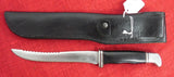 Buck 0121 121 Fisherman Knife w/ Scaler Single Line 1965-1966 USA Lot#121-12