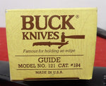 Buck 0121 121 Fisherman Fixed Blade Knife 1991 Mint In Box lot#121-30