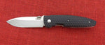 Columbia River CRKT 1220 AUX Folder Knife Black GRN Liner Lock Lucas Burnley