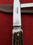 Kershaw 1980's Stag Boot Knife Single Edged Integral Mirror Polished Germany by Puma