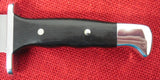 Buck 0124BRSLE 124 Frontiersman 2021 Legacy Collection Limited Edition Fixed Blade Hunting Knife Ebony Wood USA 124BRSLE Lot#124-12