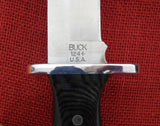 Buck 0124BKSLE 124 Frontiersman Knife Micarta USA 2019 124-18