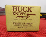 Buck 0124 124 Frontiersman Knife Pre Date Code Wood Handle 124-20