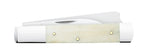 Case 13316 Razor 005 Raz Natural Smooth Bone 2024 Vault Knife 3.88" Closed 62005RAZ SS