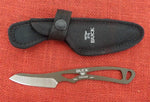 Buck 0135BRS 135 Paklite Caper Discontinued Fixed Blade Knife USA Plum Brown Cerakote Lot#BU-421