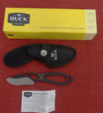 Buck 0140BKS 140 Paklite Skinner Knife Black Coating USA Lot#BU-422