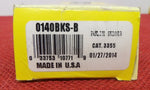 Buck 0140BKS 140 Paklite Skinner Knife Black Coating USA Lot#BU-422