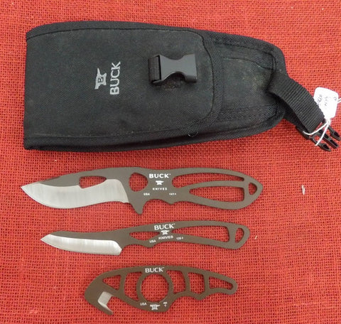 Buck 0141BRSVP 141 Paklite Field Master Knife Kit USA Brown Cerakote Lot#BU-397