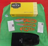 Buck 0141ORSVP 141 Paklite Field Master Knife Kit USA Orange Cerakote BU-529