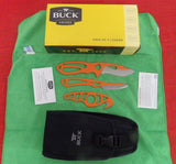 Buck 0141ORSVP 141 Paklite Field Master Knife Kit USA Orange Cerakote BU-529
