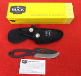 Buck 0143BKS 143 Paklite Larger 7 3/4" Skinner Knife USA RMEF Combo Sheath NO CAPER NEW