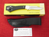 Buck 0152BRSBOTM 152 Fixed Ranger April 2024 Buck of the Month S35VN Ebony Wood Lot#BU-338