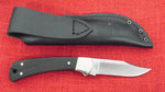 Buck 0152BRSBOTM 152 Fixed Ranger April 2024 Buck of the Month S35VN Ebony Wood Lot#BU-338