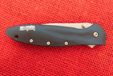 Kershaw 1660BB 1660 Leek 2004 Blue/Black Smoke SpeedSafe Assisted Opening Flipper Knife Ken Onion USA NOS