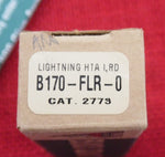 Buck 0170-FLR 170 Small Lightning HTA I Aluminum Handle Red Black Marble NOS USA 1998 Lot#BU-190
