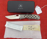 Buck 0172TTS 172 Mayo TNT  Knife S30V Titanium Frame Lock BU-546